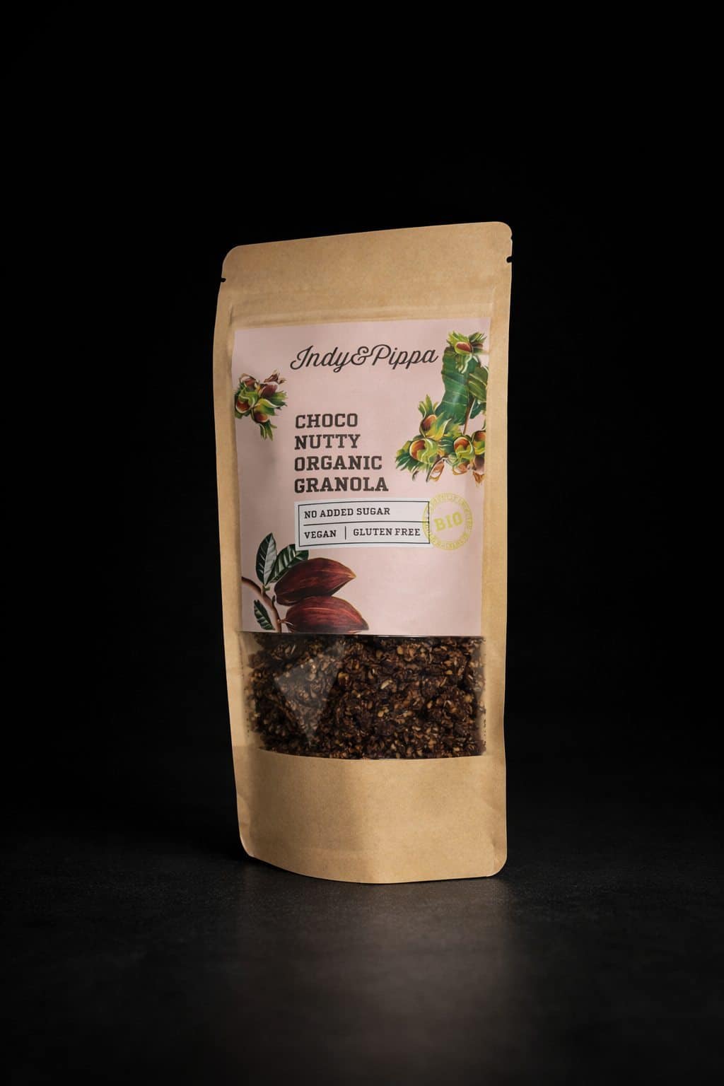 Choco nutty ekološka granola s kakavom in lešniki 3