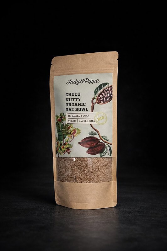 Choco nutty ekološka ovsena kaša z lešniki in kakavom 3